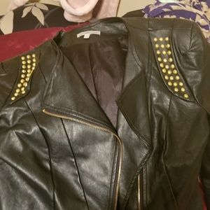 Small leather jacket